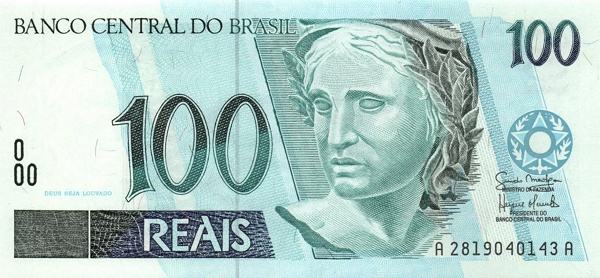 Cédula de R$ 100